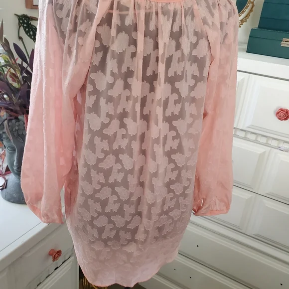 LC Lauren Conrad Pink Top - Picture 2 of 5